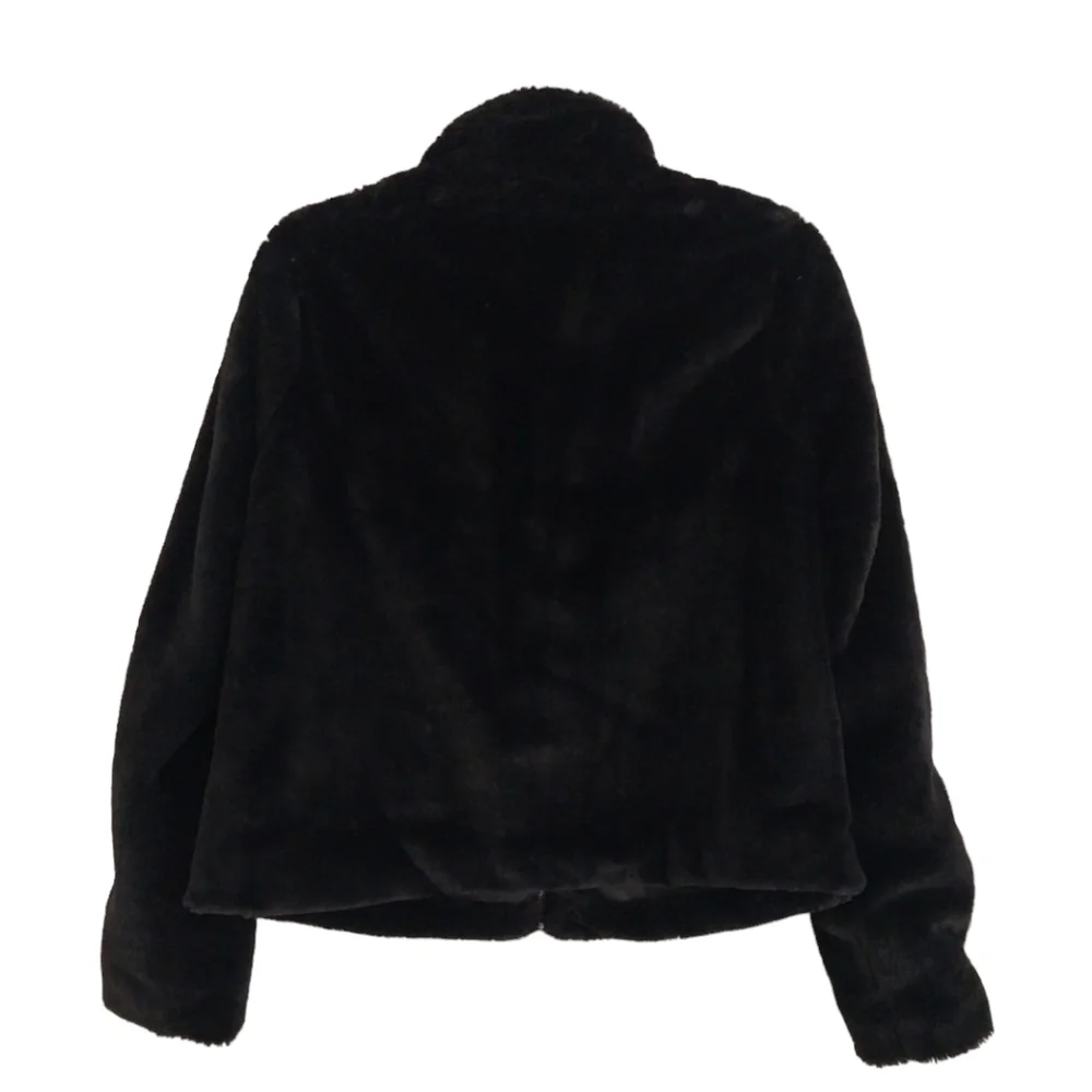 Rosio USA fuzzy jacket black size small women's coat